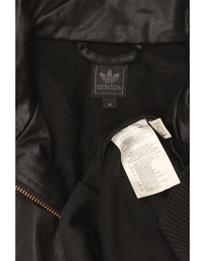 Adidas Mens Chile 62 Tracksuit Top Jacket Médio Preto Poliéster