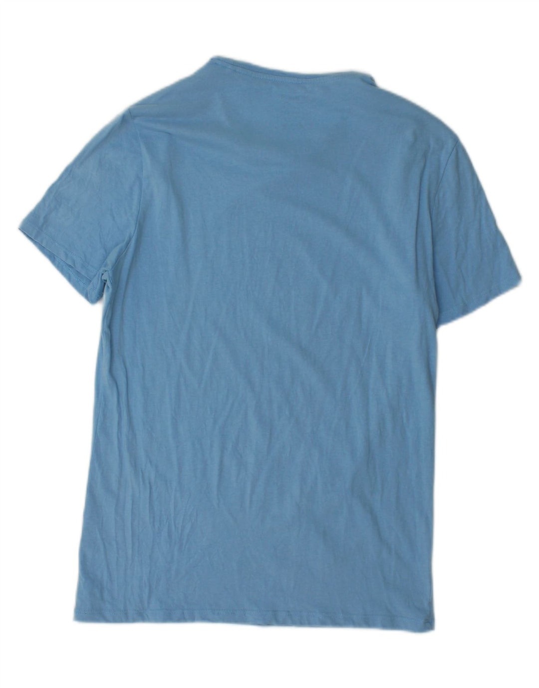 Camiseta gráfica masculina Guess azul médio