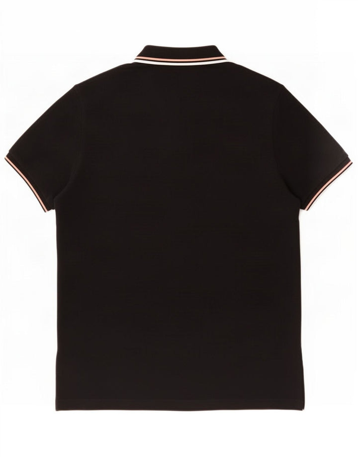 Camisa polo masculina Fred Perry médio algodão azul marinho
