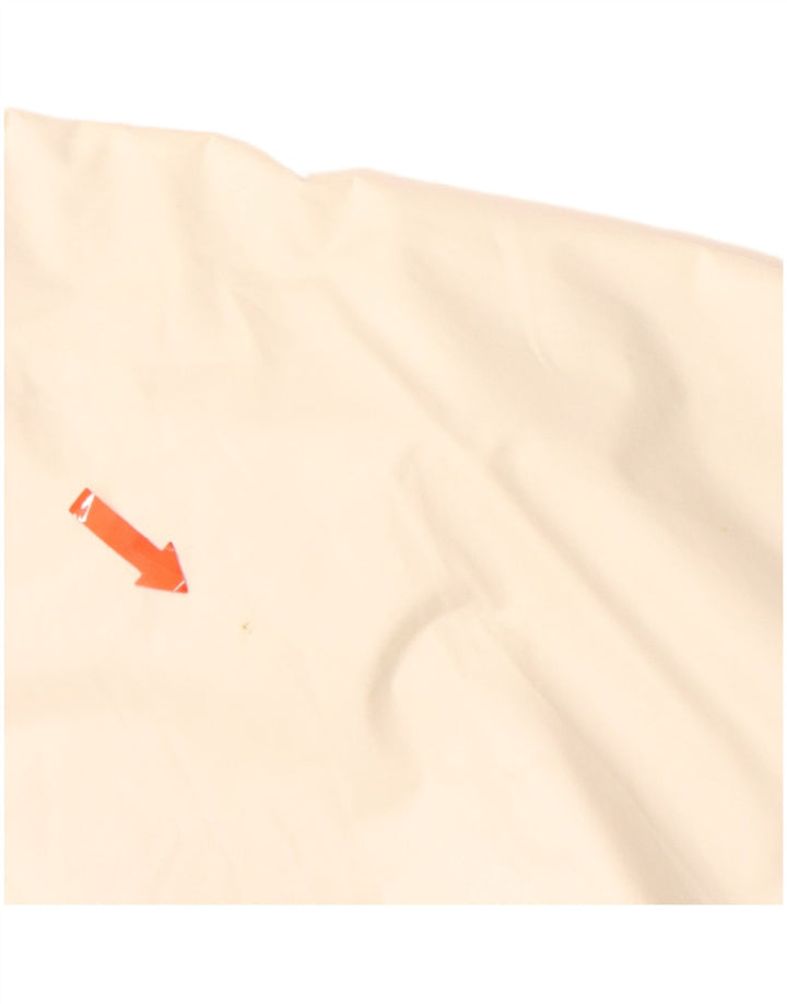 Jaqueta de chuva masculina K-WAY 2000 com capuz UK 44 2XL poliamida colorida branca