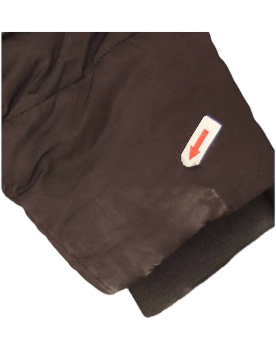 Jaqueta Tommy Hilfiger Feminina Crop Oversized Acolchoada UK 6 XS Cinza Poliamida