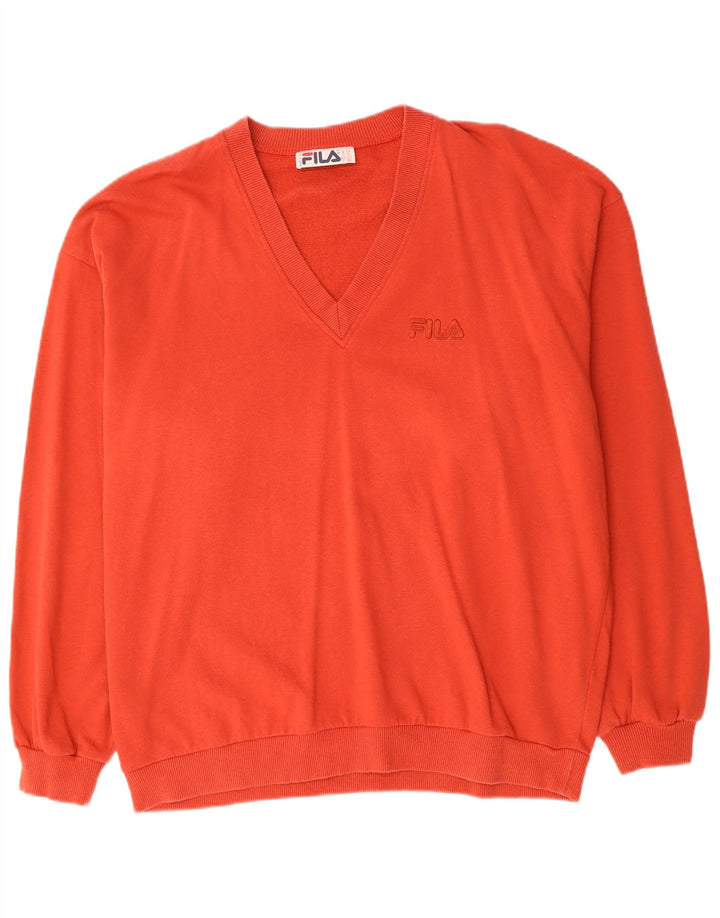 FILA Moletom Masculino Jumper IT 54 XL Vermelho