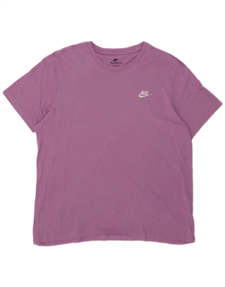 Camiseta masculina Nike Top XL algodão roxo