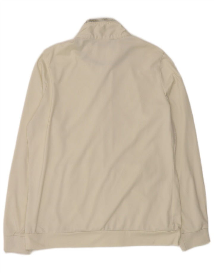 Jaqueta feminina Champion Easy Fit Tracksuit UK 14 Médio Off White