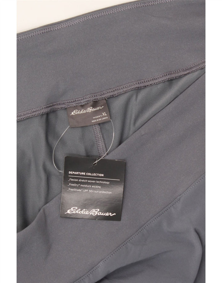 EDDIE BAUER Womens Skort UK 18 XL  Grey Polyester Vintage Eddie Bauer and Second-Hand Eddie Bauer from Messina Hembry 