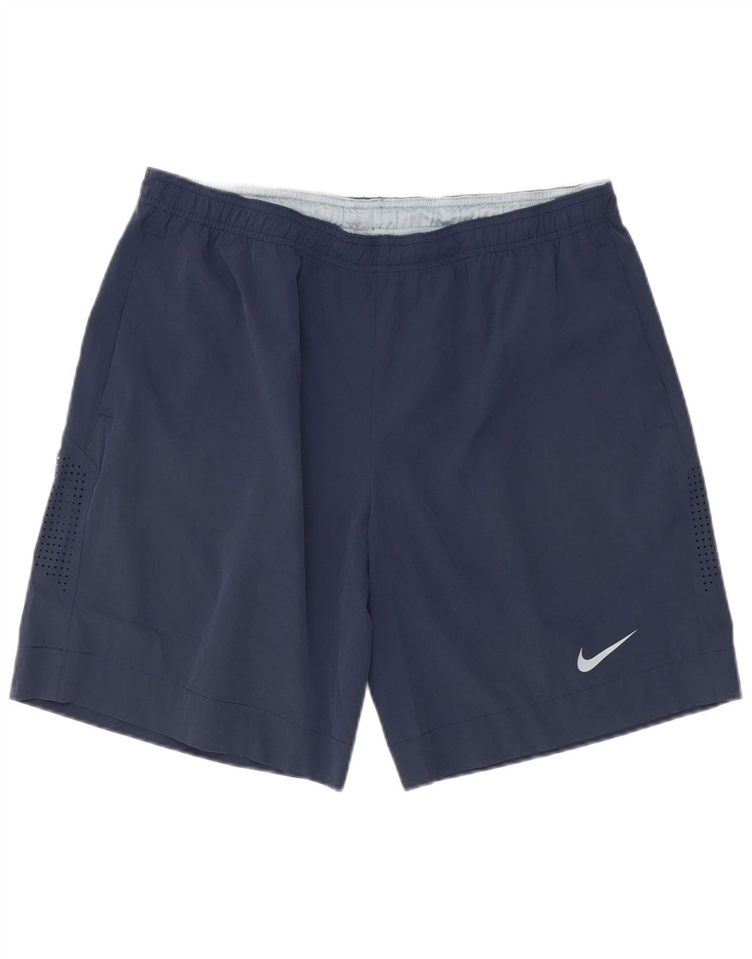 Shorts esportivos masculinos Nike XL azul marinho poliéster