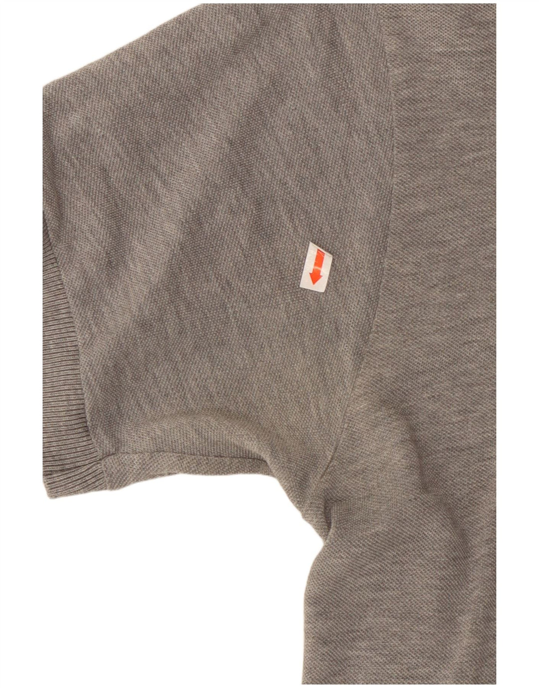 Camisa polo masculina LACOSTE tamanho 3 pequeno algodão cinza