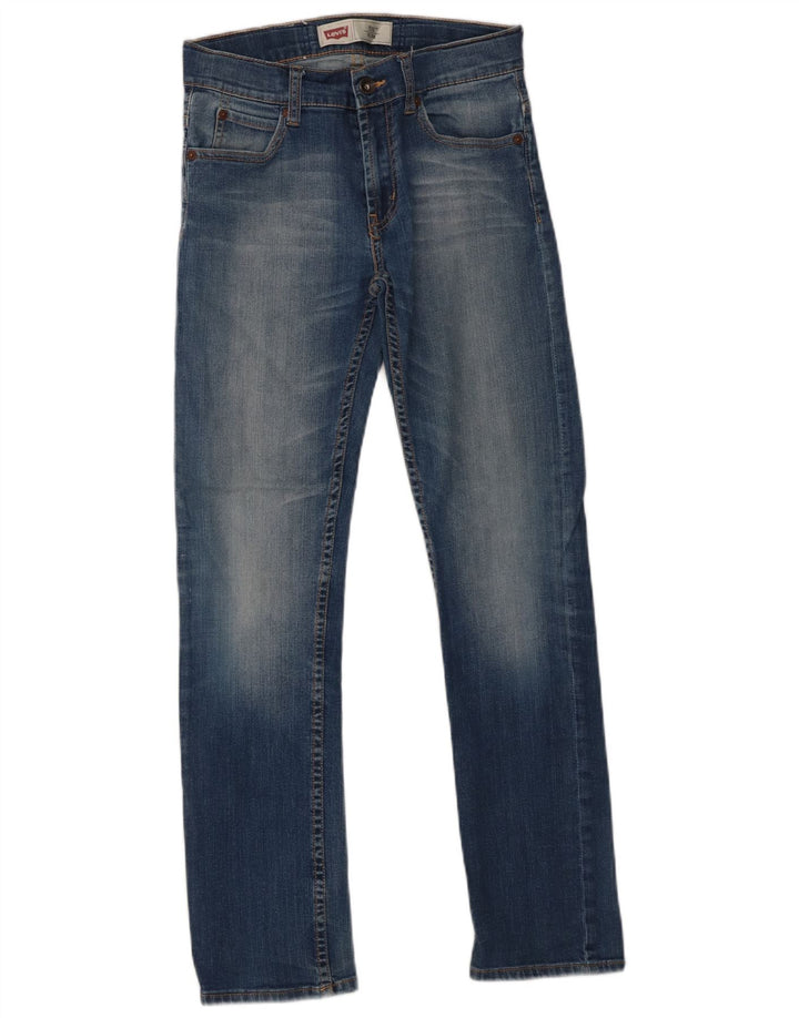 Levi's Meninos 511 Slim Jeans 13-14 Anos W28 L29 Azul Algodão