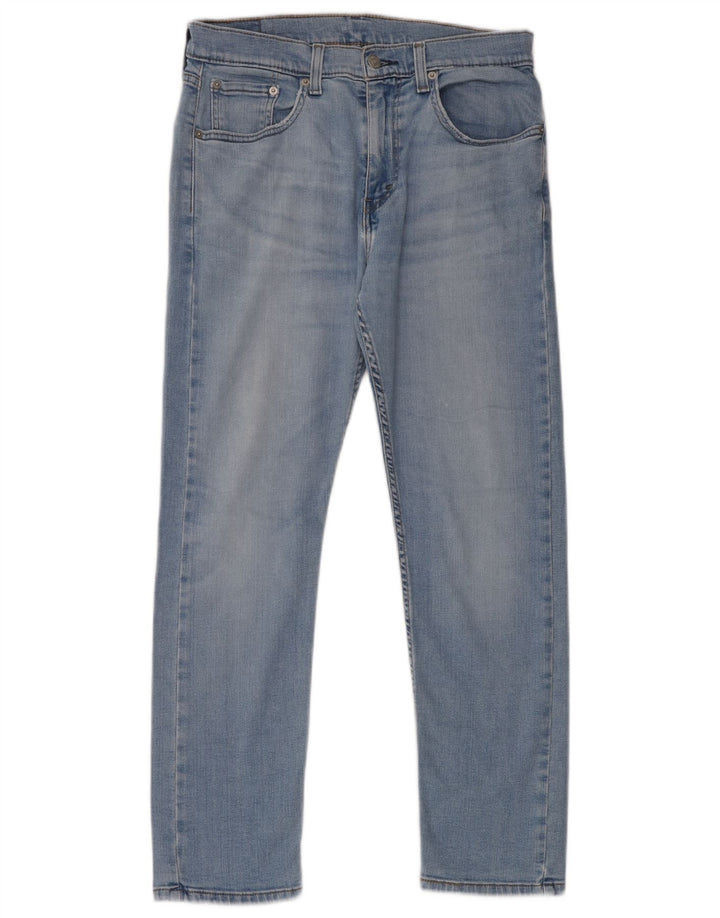 Levi's Masculino 502 Tapered Jeans W32 L30 Azul Algodão