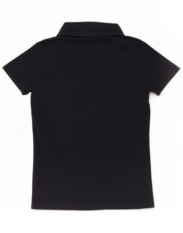 Camisa polo feminina Lotto UK 14 grande azul marinho