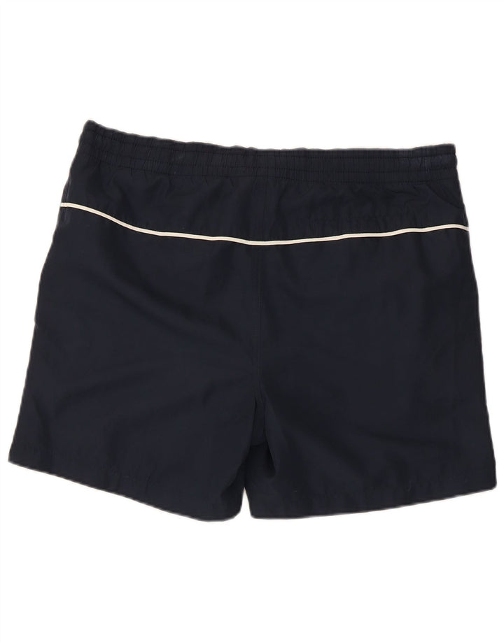 Shorts esportivos gráficos masculinos Nike médio azul marinho poliéster