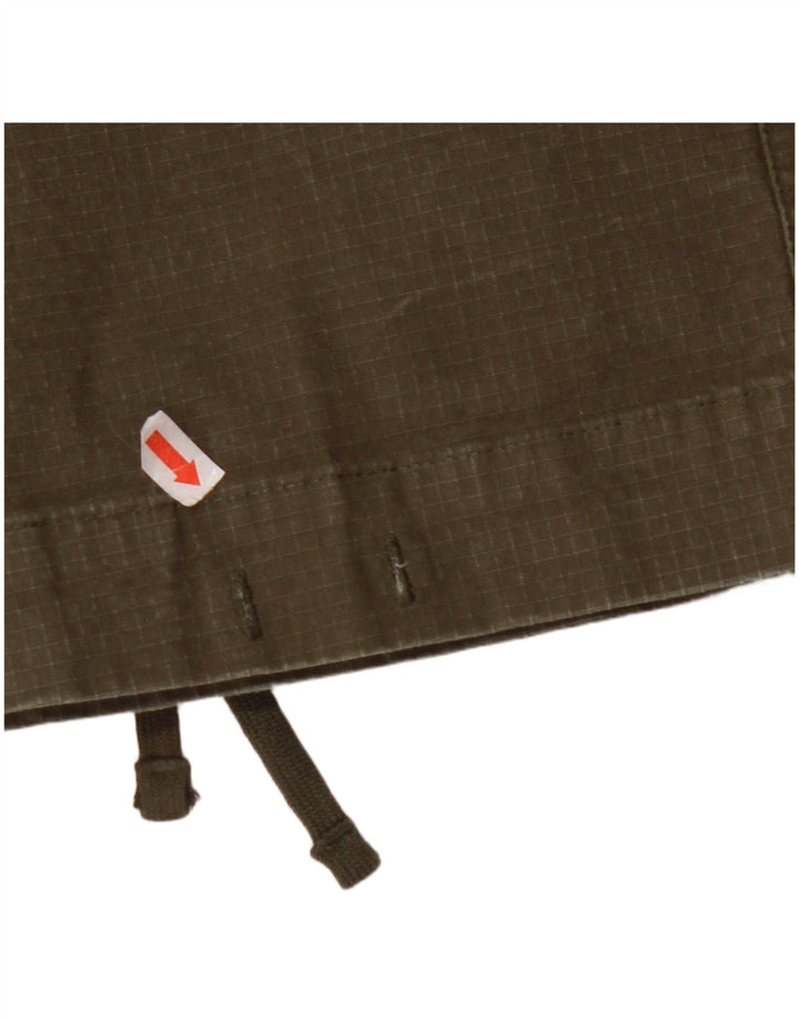 Calça cargo feminina NIKE reta W34 L27 algodão cáqui