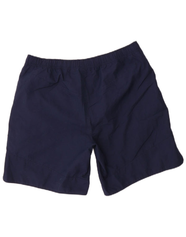 Shorts esportivos masculinos Nike grandes poliéster azul marinho