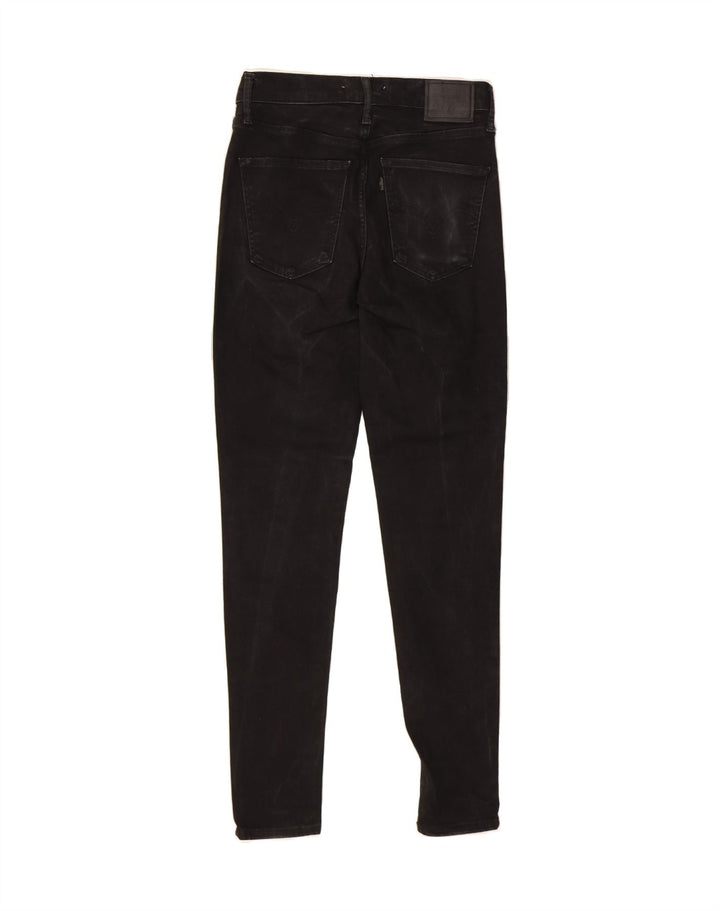 LEVI'S Womens Skinny Jeans W28 L30 Black Cotton Vintage Levi's and Second-Hand Levi's from Messina Hembry 