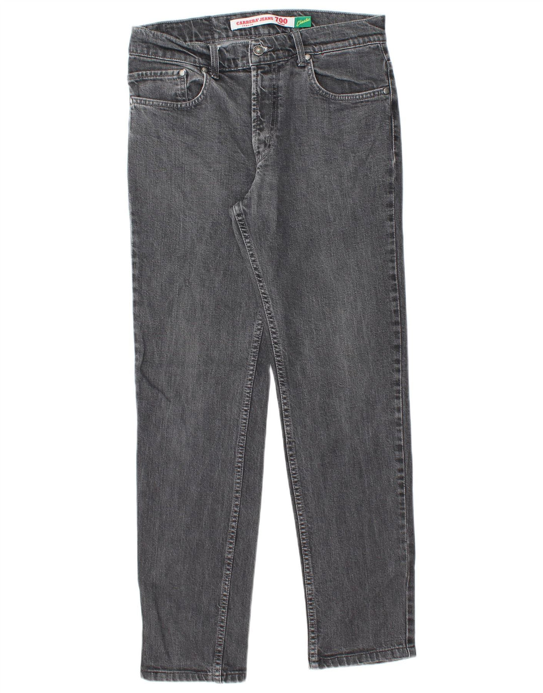 Carrera Masculino 700 Regular Slim Jeans IT 46 Pequeno W31 L30 Cinza Algodão