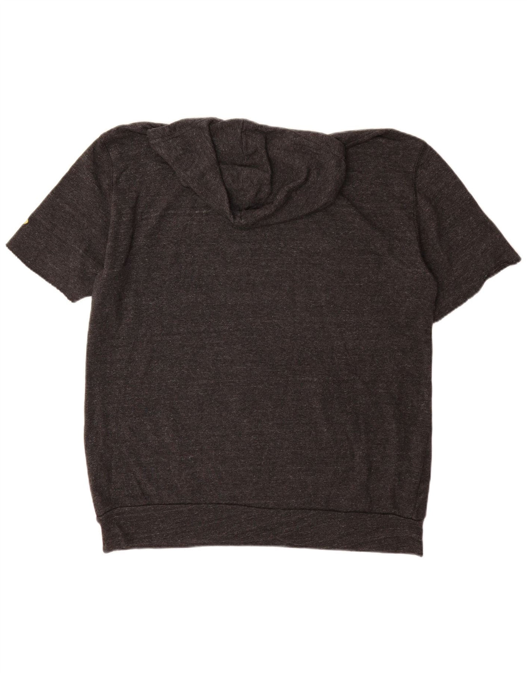 NEW BALANCE Suéter masculino com capuz gráfico de manga curta XL cinza poliéster