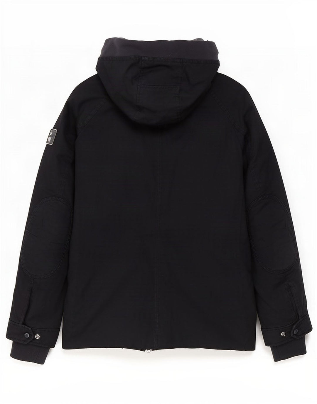 Jaqueta feminina acolchoada com capuz Woolrich Reino Unido 10 algodão azul marinho pequeno