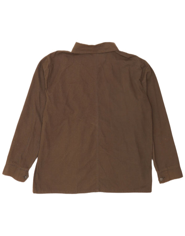 Camiseta masculina French Connection 2XL algodão cáqui