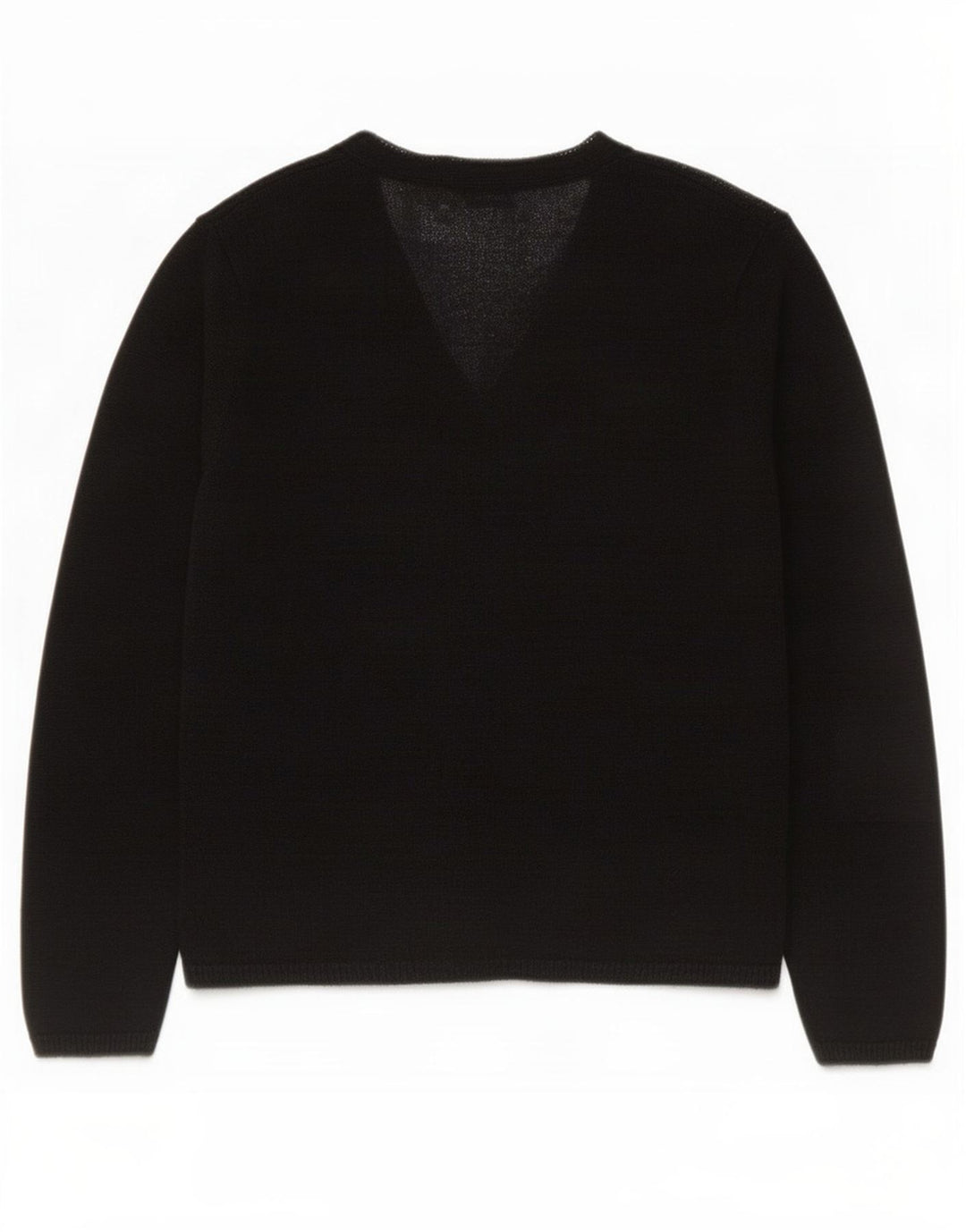 Suéter Marks & Spencer feminino St. Michael Cardigan Reino Unido 12 médio preto