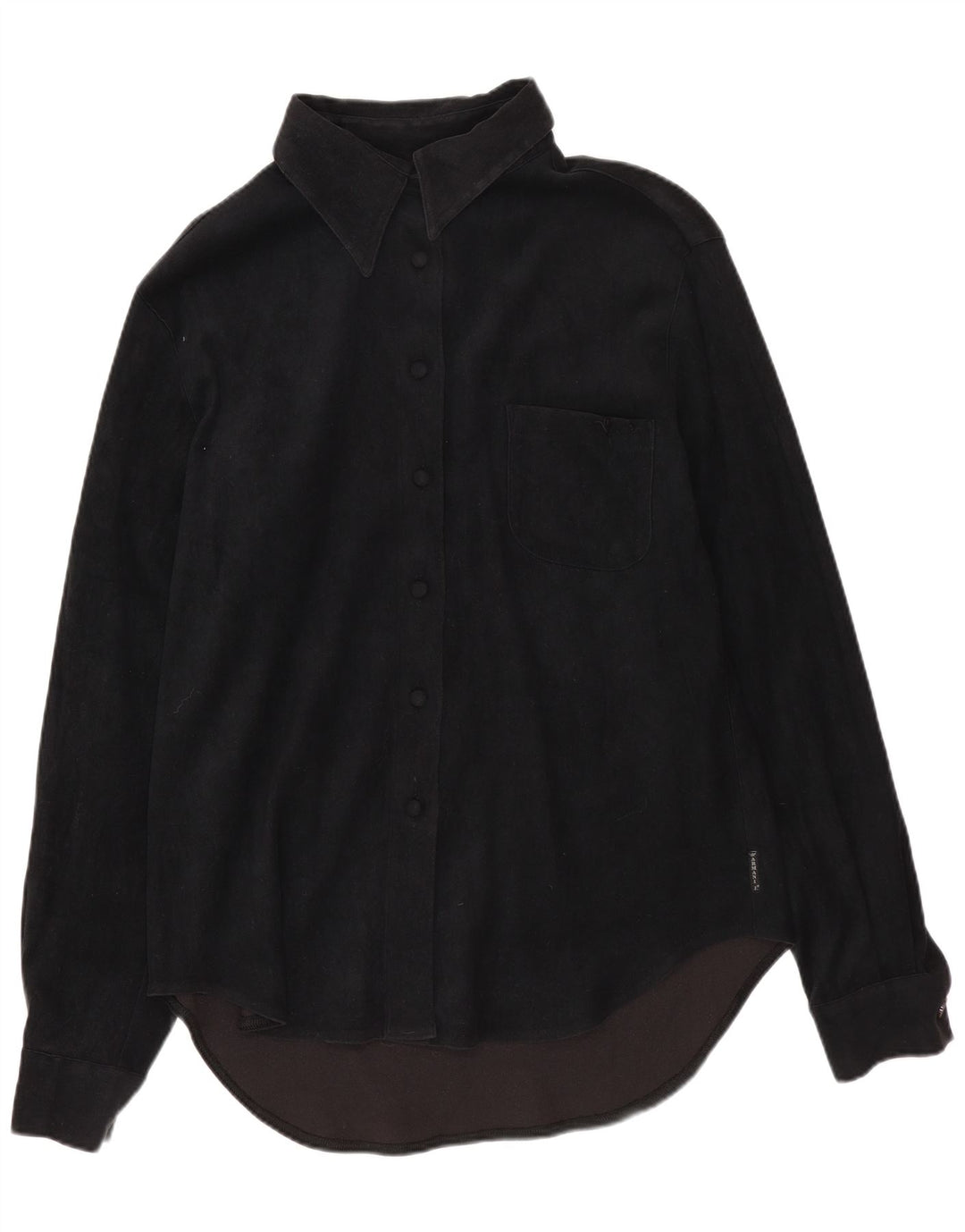 Camisa feminina Armani Jeans UK 14 grande preta