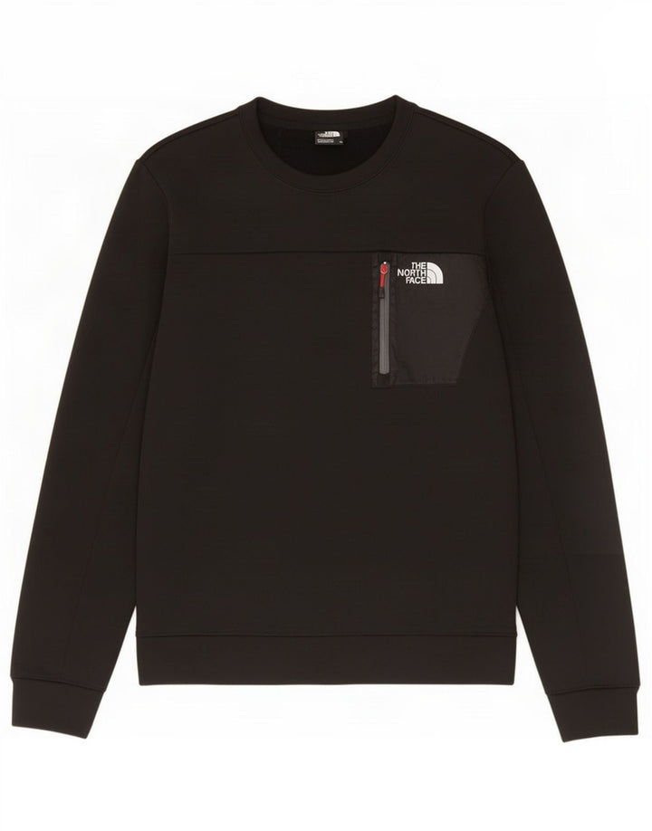 The North Face moletom gráfico masculino jumper médio preto poliéster