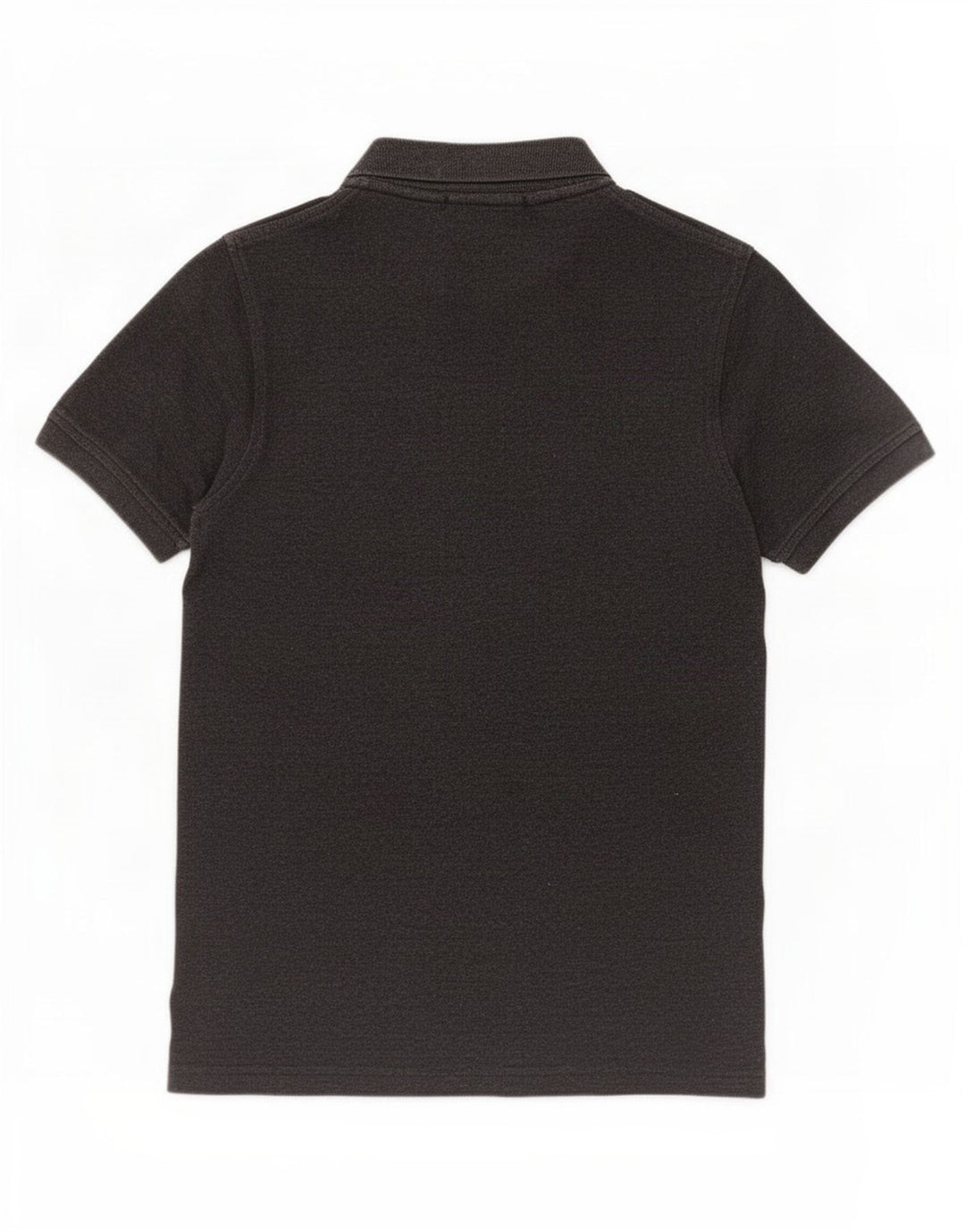 Camisa polo masculina Lyle & Scott pequena cinza algodão