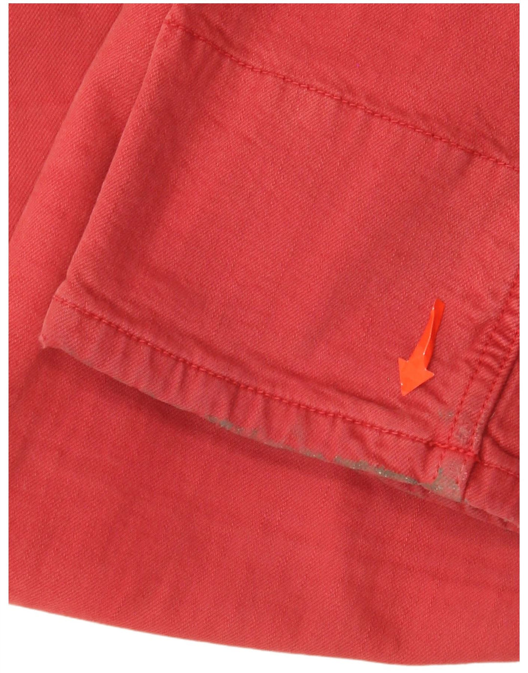 Tommy Hilfiger Masculino Slim Jeans Médio W32 L34 Vermelho