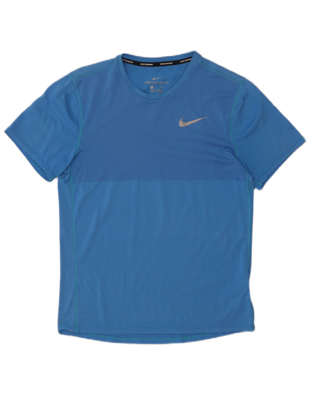 Camiseta masculina Nike Top pequeno azul poliéster