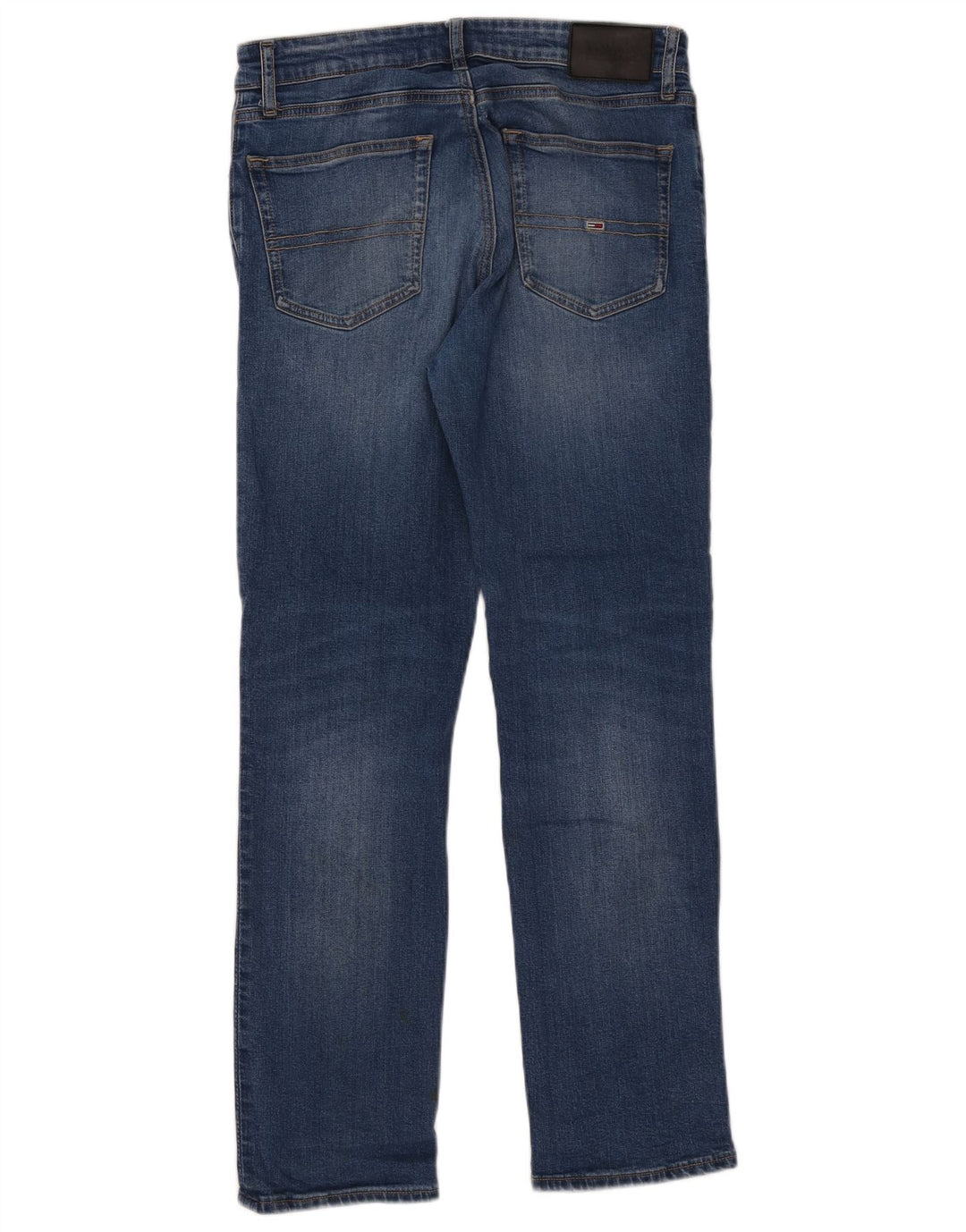 Tommy Hilfiger Masculino Slim Jeans W30 L30 Azul Algodão