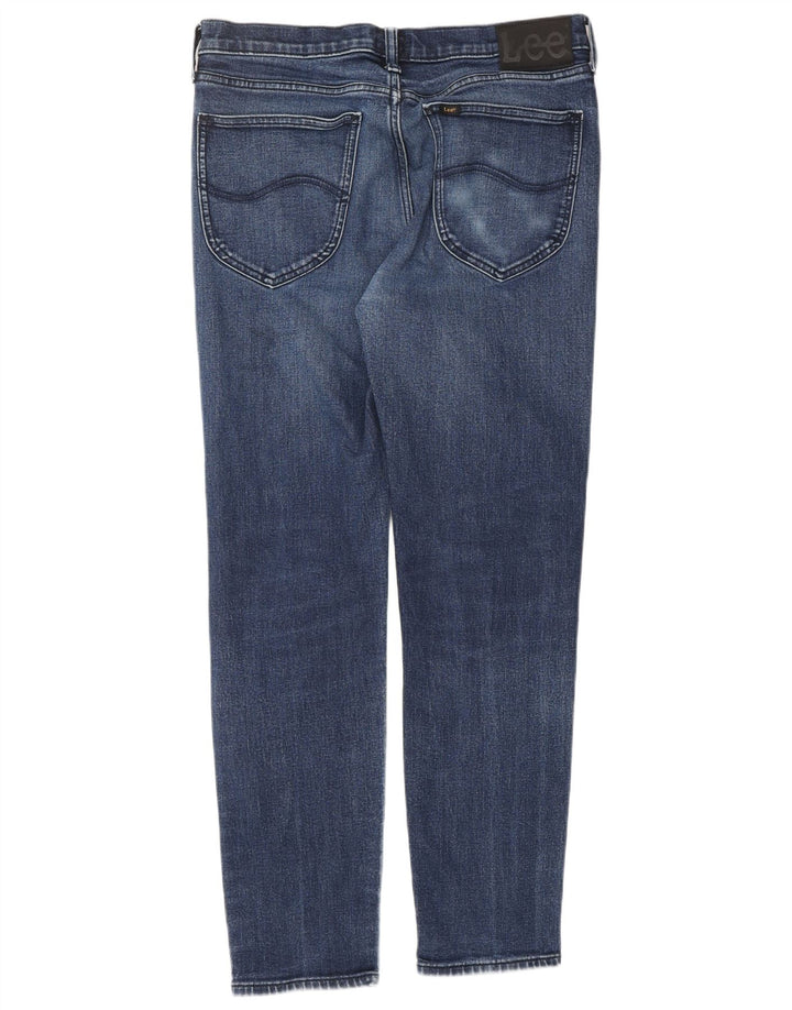 LEE Masculino Austin Tapered Jeans W32 L32 Azul Algodão