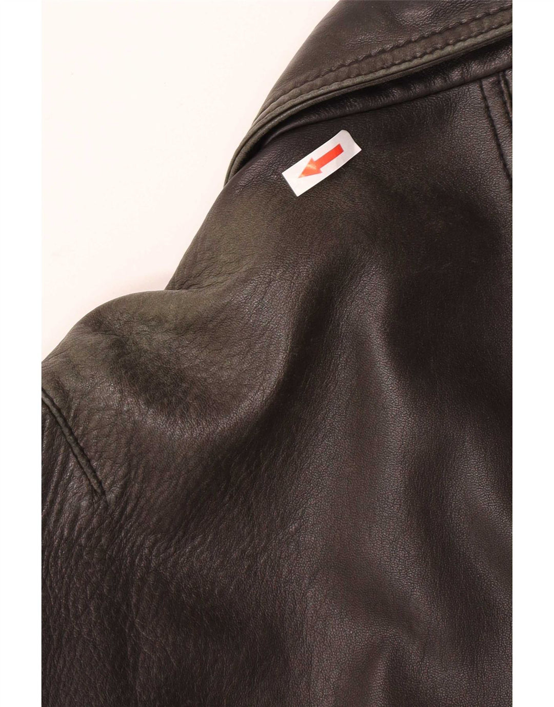 Jaqueta de couro masculina Liberty IT 54 2XL couro marrom