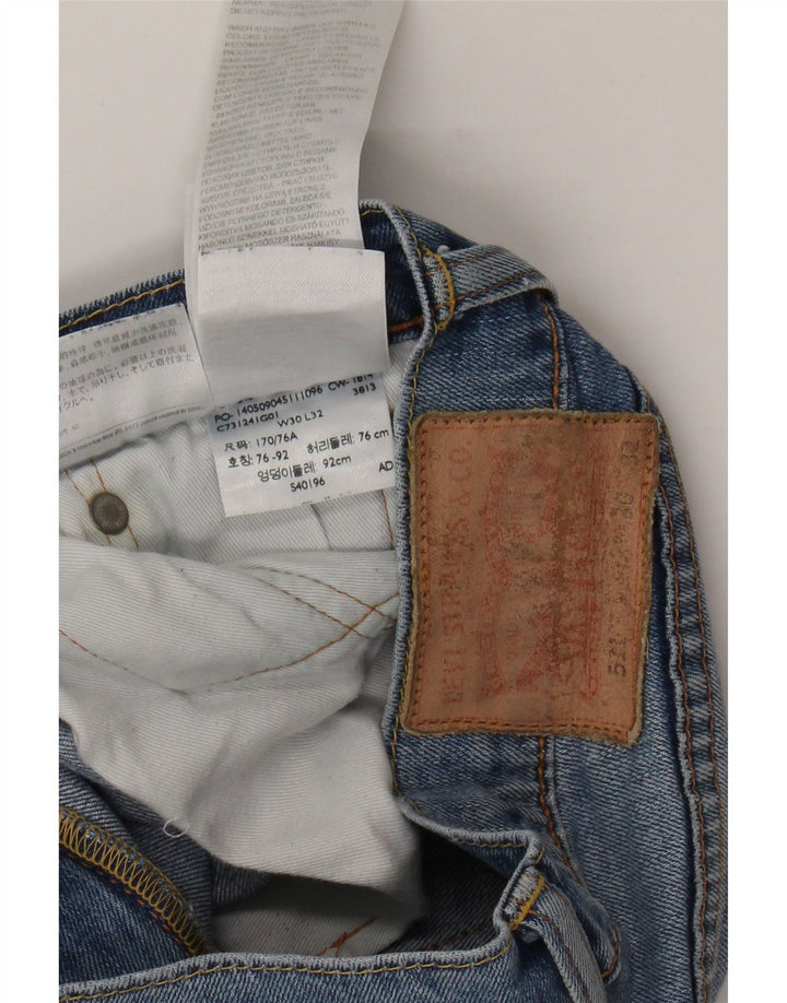 LEVI'S Masculino 511 Slim Jeans W30 L32 Azul Algodão