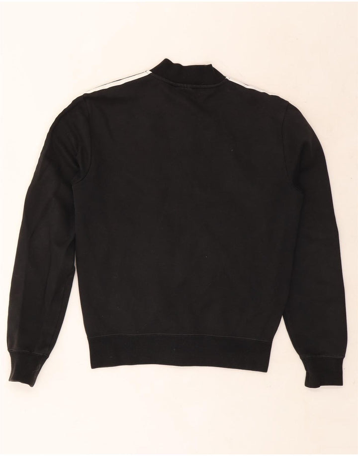 Jaqueta Adidas Mens Treino Top Pequeno Algodão Preto
