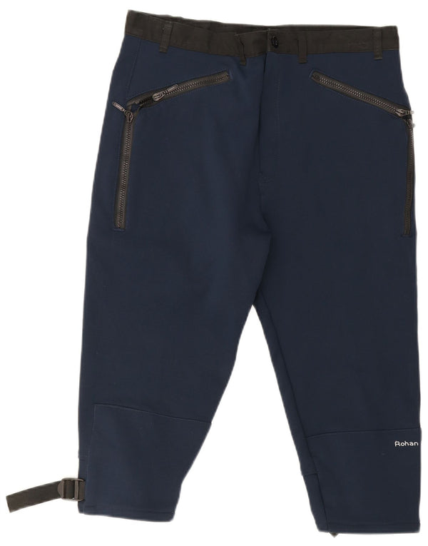 Rohan Mens Cargo Bermuda Shorts Grande W34 Azul Marinho Poliamida