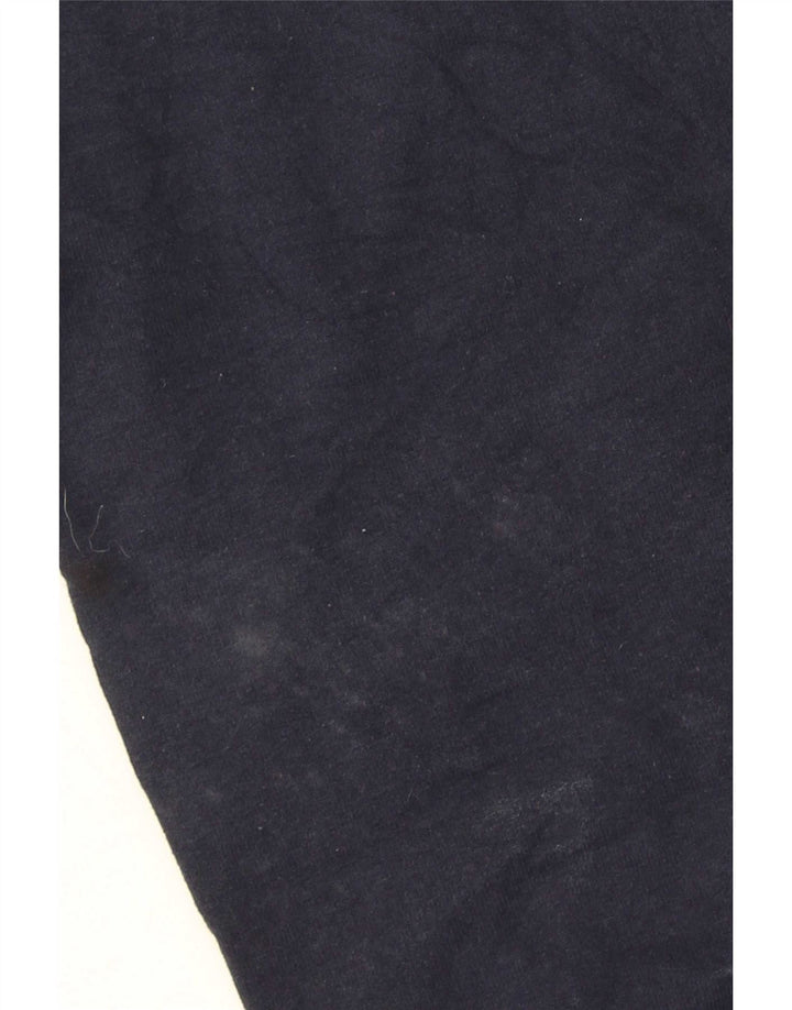 Champion Mens Summit Graphic Moletom Jumper Pequeno Algodão Azul Marinho