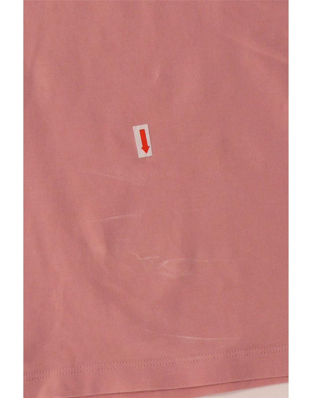 ADIDAS Womens Graphic T-Shirt Top UK 14 Médio Algodão Rosa