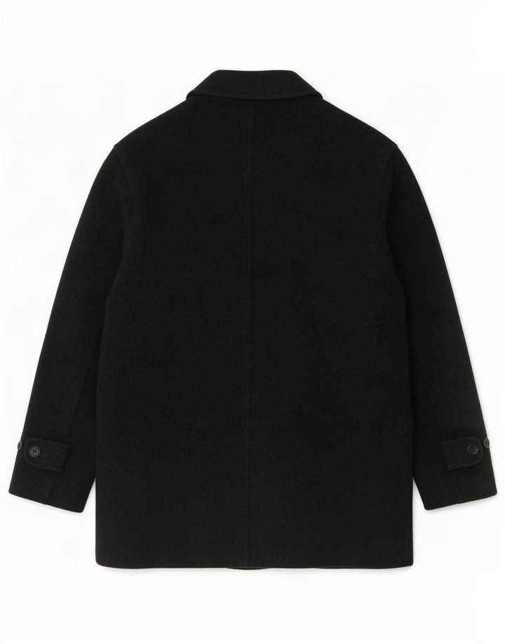 Sobretudo masculino Zara UK 42 XL lã preta