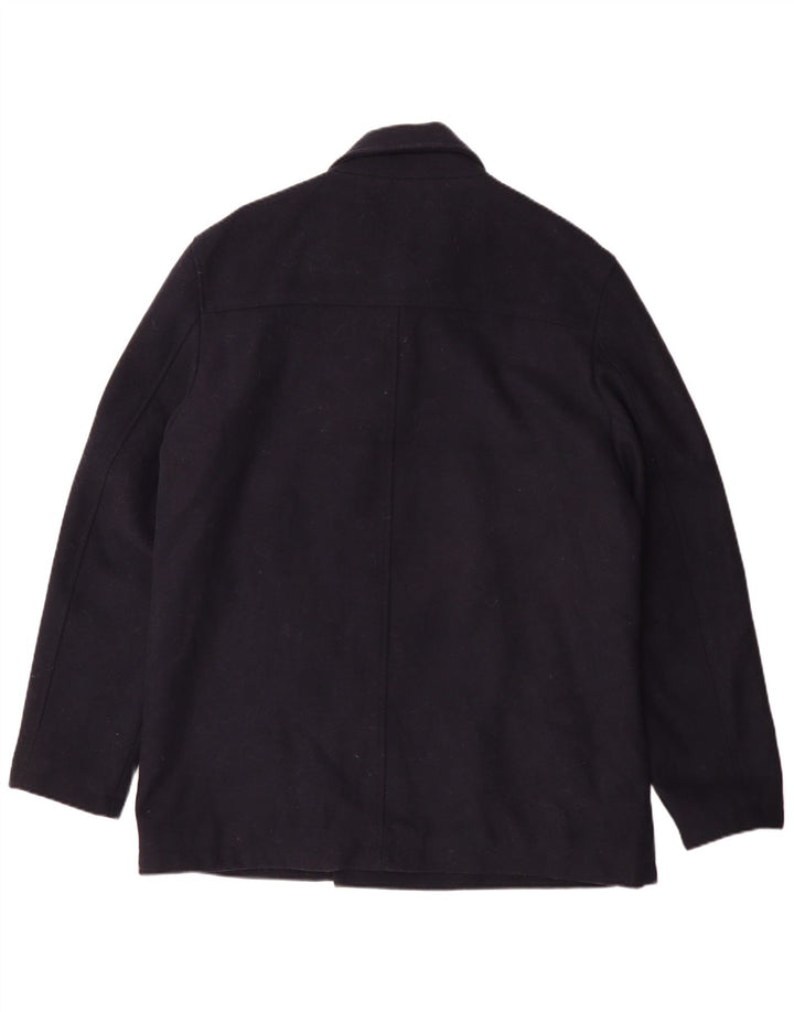Casaco masculino ervilha French Connection UK 44 2XL azul marinho