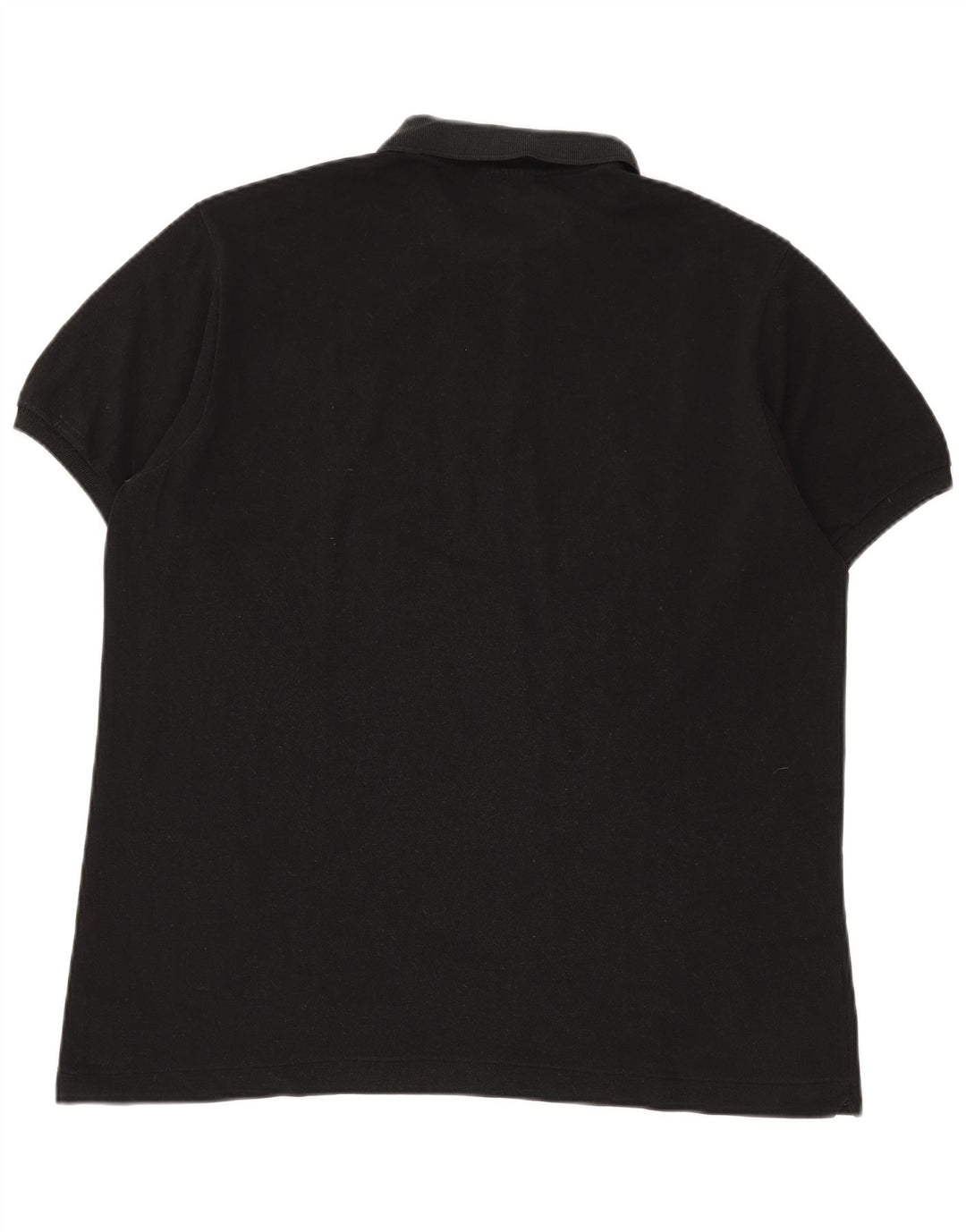 Camisa polo masculina LACOSTE tamanho 6 XL algodão preto