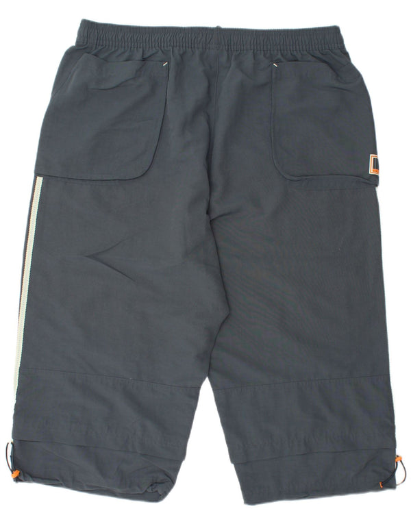 Adidas Mens Bermuda Sport Shorts 2XL Cinza Poliamida