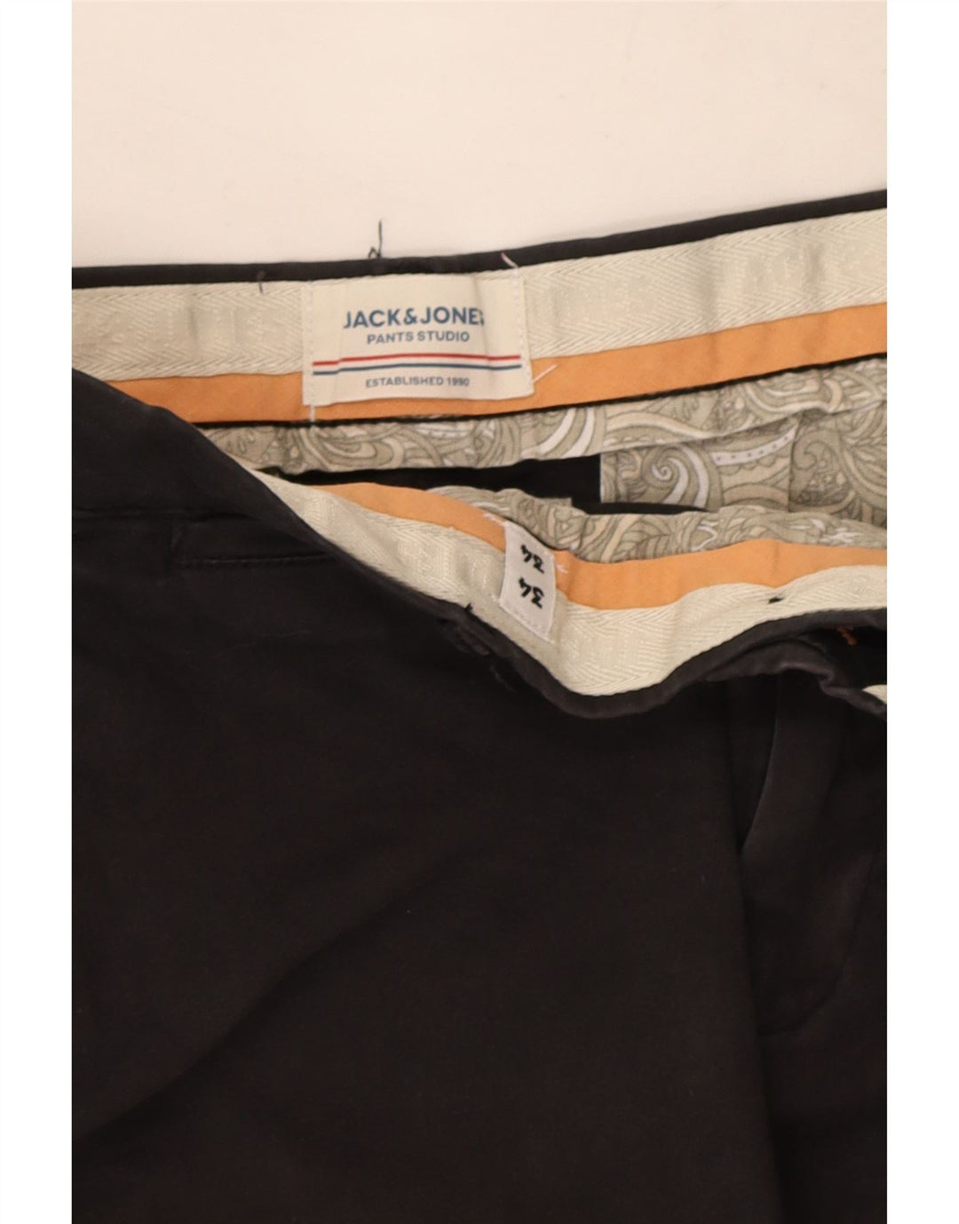 Calça Chino Masculina Slim Jack & Jones W34 L31 Preta