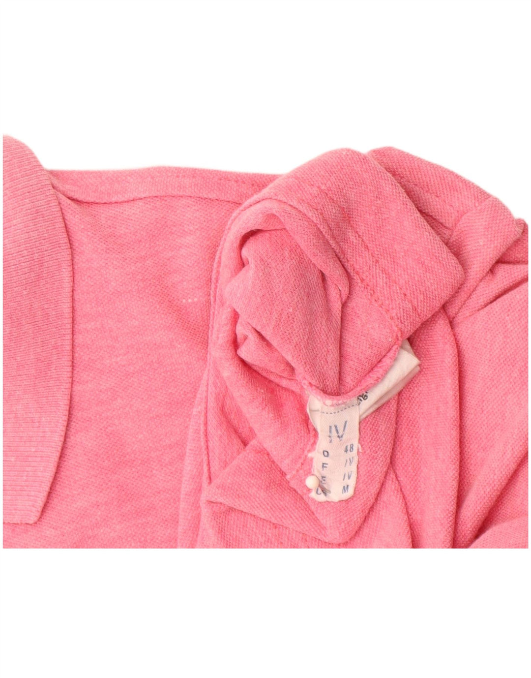 SERGIO TACCHINI Polo masculino médio algodão rosa