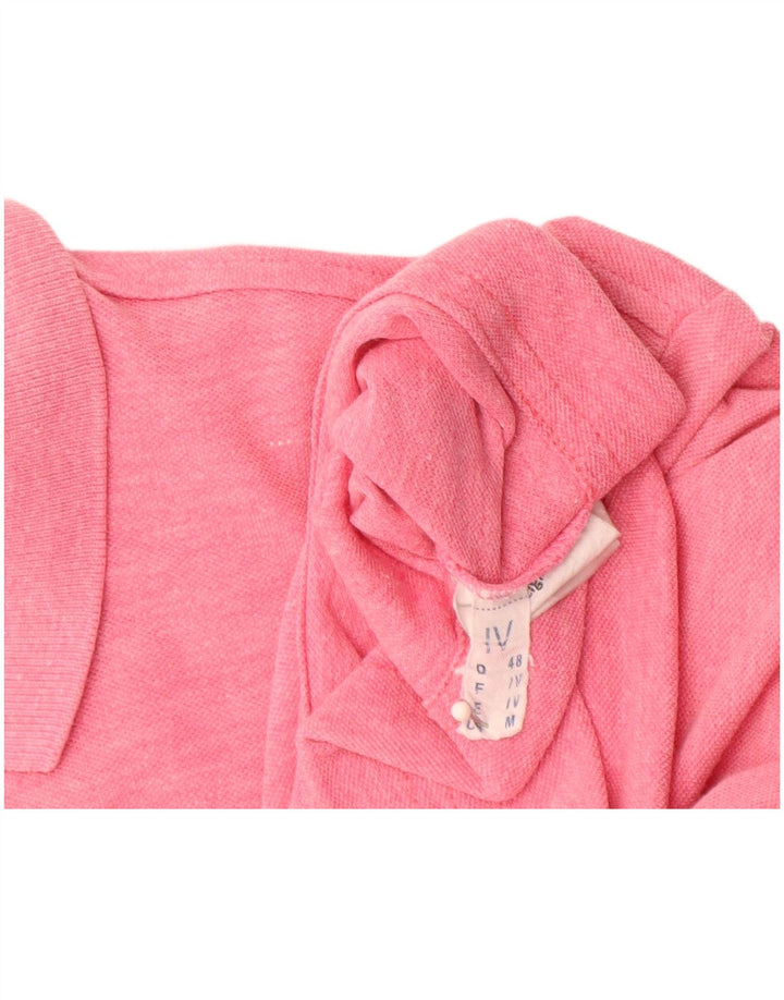 SERGIO TACCHINI Polo masculino médio algodão rosa