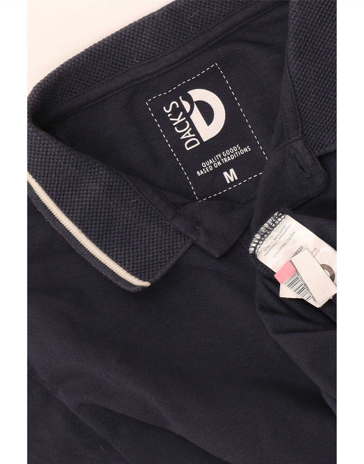 Camisa polo masculina Dack's médio algodão azul marinho