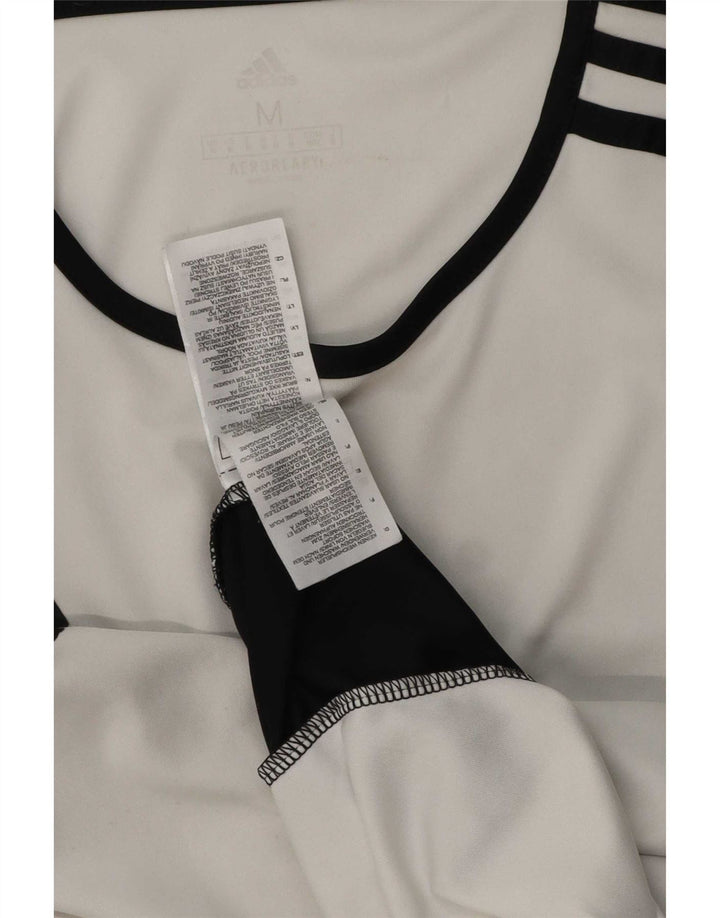 Camiseta masculina Nike Aeroready Top médio branco colorblock poliéster