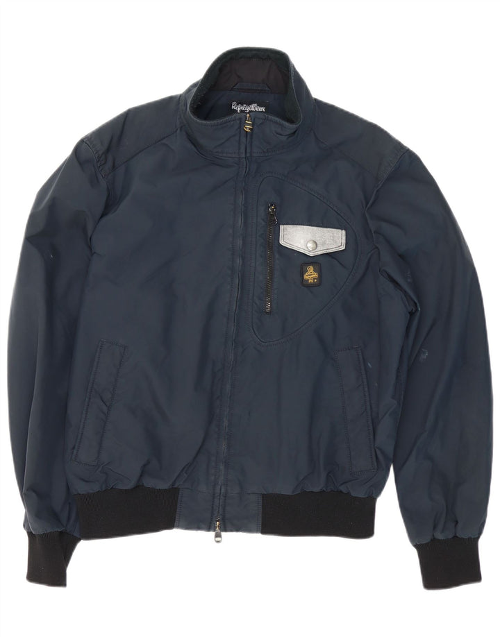 Jaqueta bomber masculina Refrigiwear UK 44 2XL azul marinho nylon