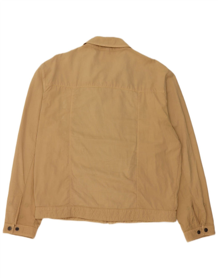 Jaqueta bomber masculina Trussardi IT 54 2XL algodão bege