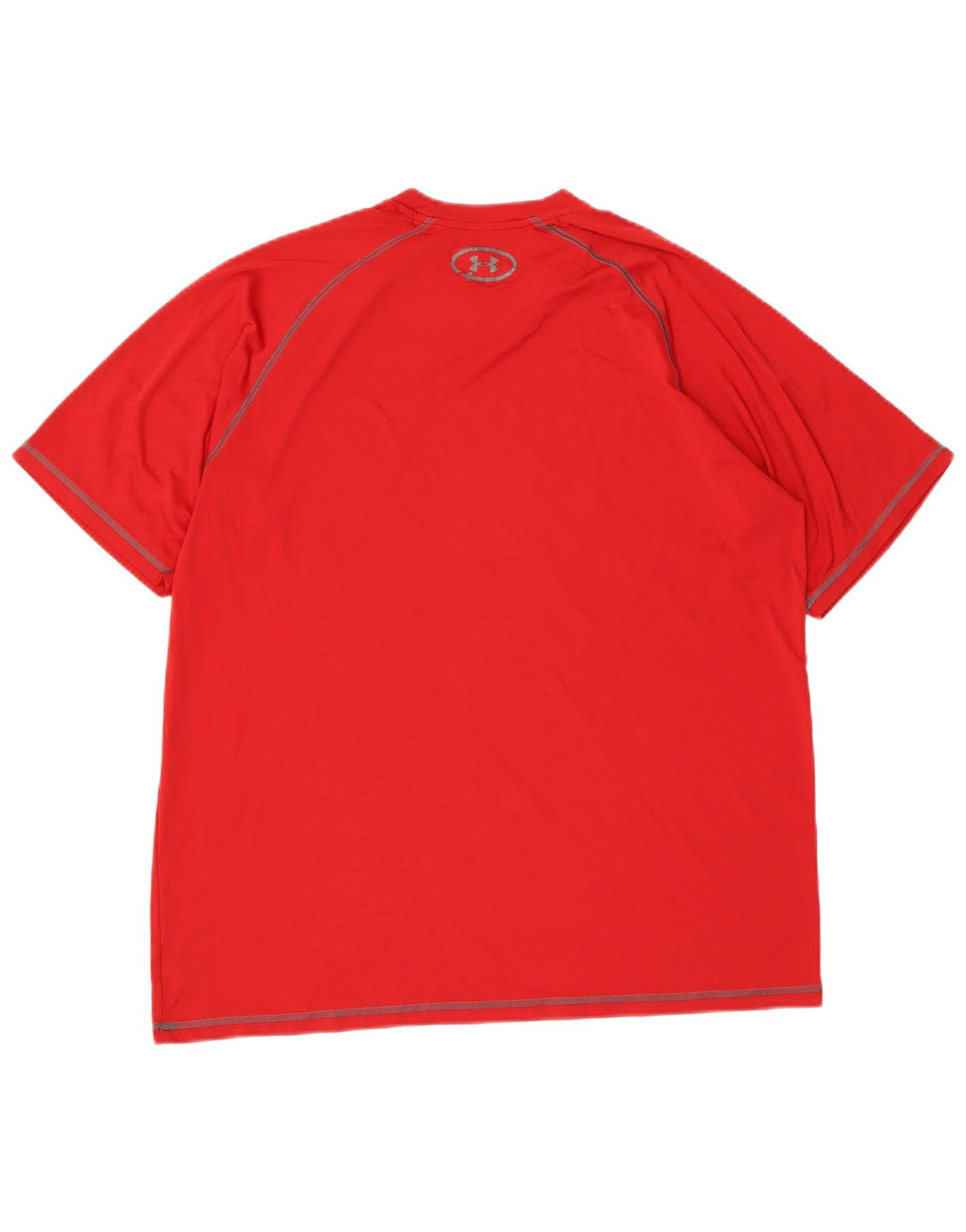 Camiseta masculina Under ARMOUR Heat Gear grande poliéster vermelho