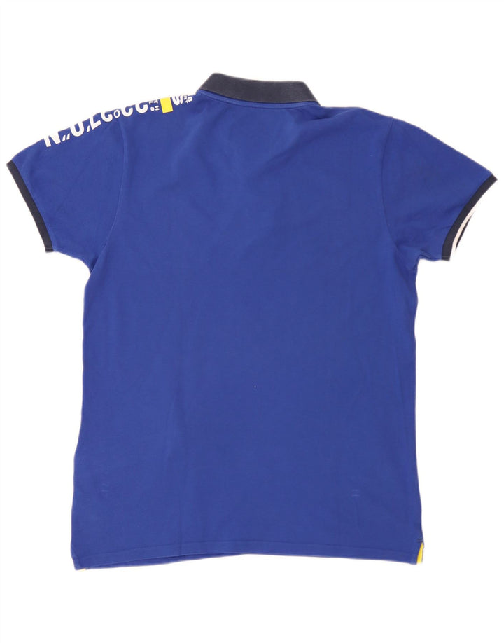 Camisa polo masculina North Sails Graphic XL azul algodão
