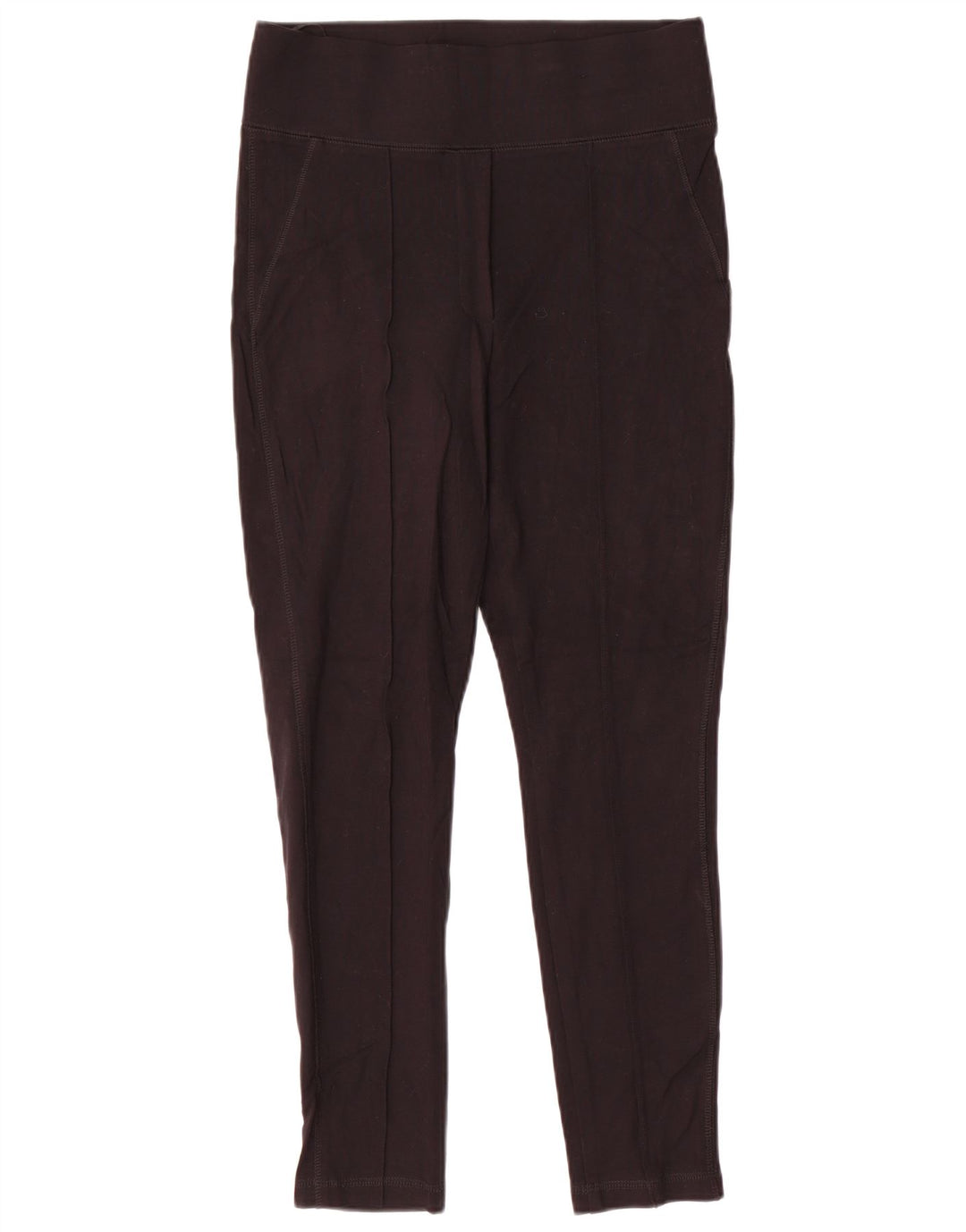 Leggings femininos Marks & Spencer Reino Unido 12 viscose preta média